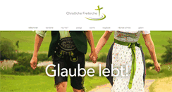 Desktop Screenshot of glaube-lebt.de