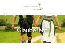 Tablet Screenshot of glaube-lebt.de